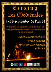 Les Médiévales à Estaing les 7 et 8 septembre