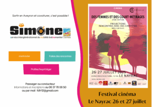 Festival des femmes et des courts métrages au Nayrac les 26 et 27 juillet